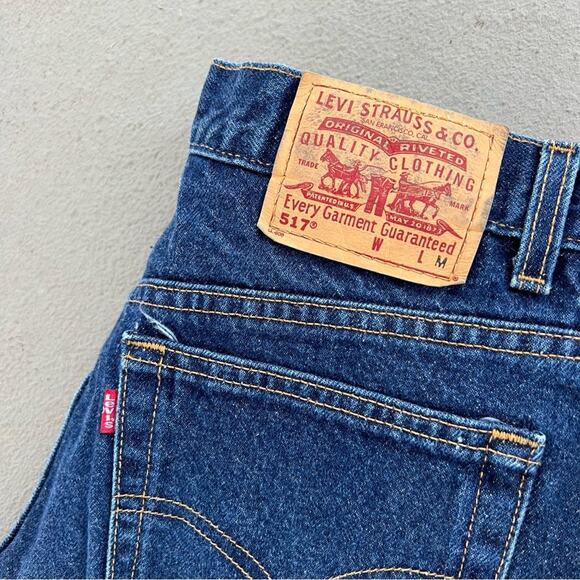 Vintage Levi’s Ladies 517 Boot Cut Slim Fit Jeans - Picture 4 of 7